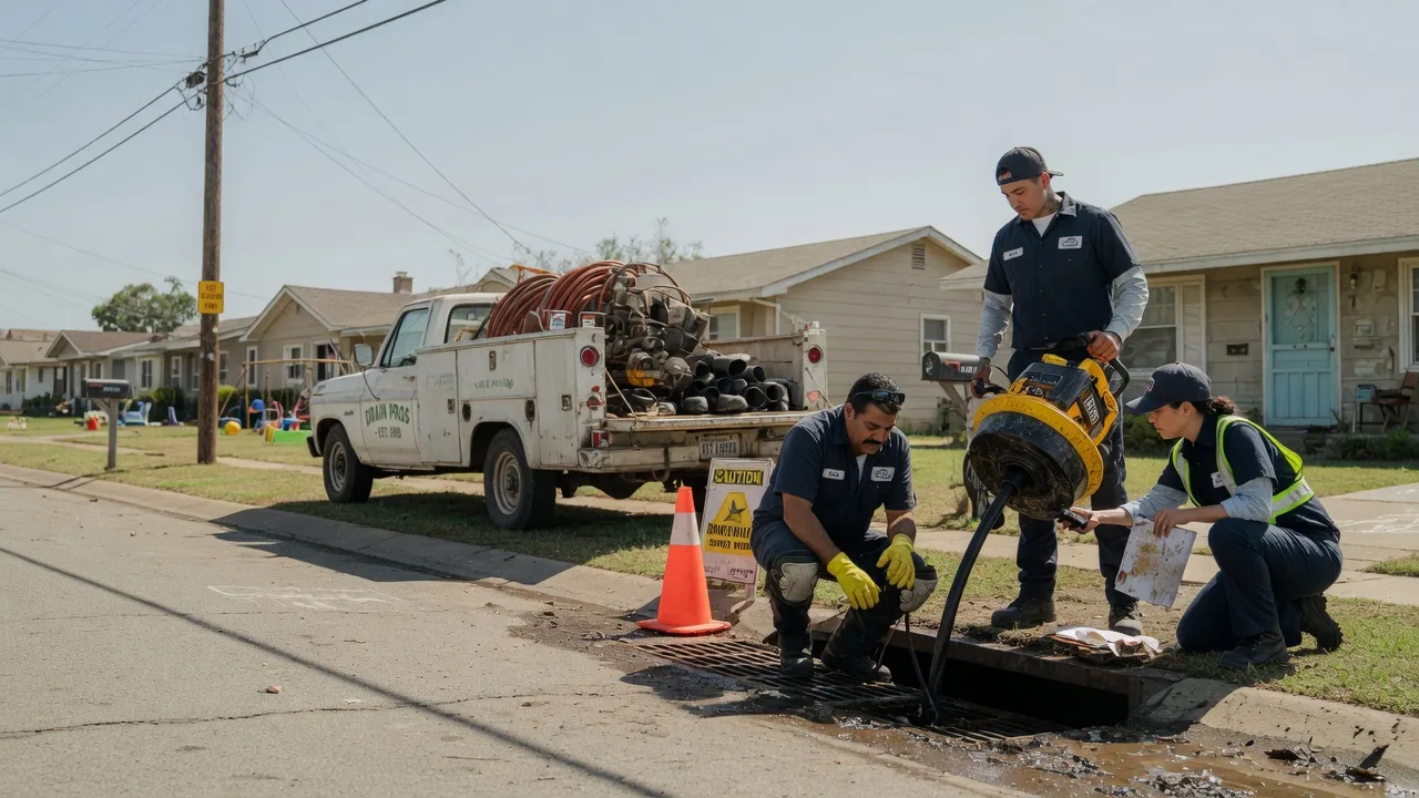 Drain Cleaning in Barnesville, PA near me